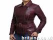 Oozes Style Leather Jacket For Womens