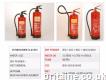 What are the different specifications of a fire extinguisher?