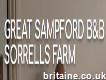Great Sampford B&b Sorrells Farm