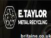 E. Taylor Metal Recycling Ltd