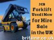 Jcb Forklift Used New for Hire Sale in the Uk
