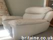 Recliner chair for sale in cream good condition