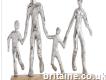 Buy Aluminium Parents And Children On Wooden Base in Maldon