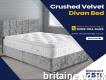 Buy Crushed Velvet Divan Bed 55% Off
